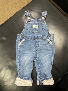 Cute Baby OSH Kosh B’gosh Overalls 9 months